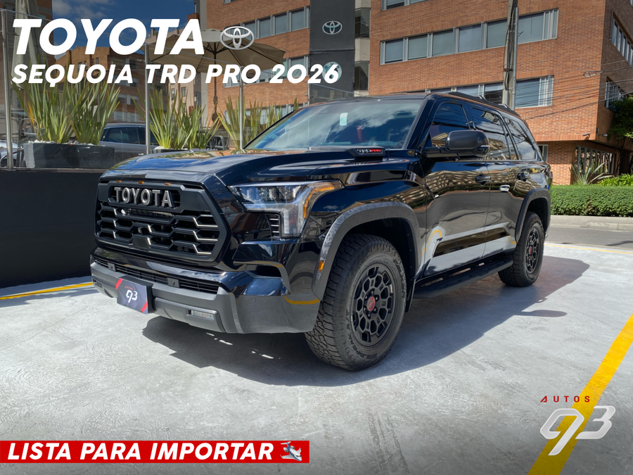 Toyota Sequoia TRD PRO Hibrida Modelo 2026 (IMPORTACIÓN)