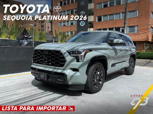 Toyota Sequoia Platinum Hibrida Modelo 2026 (IMPORTACIÓN)