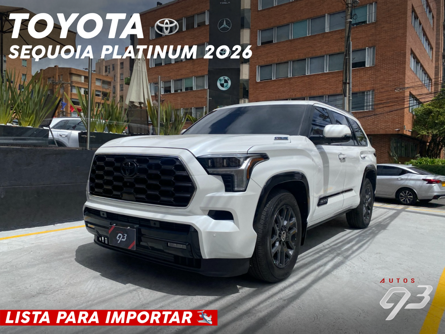 Toyota Sequoia Platinum Hibrida Modelo 2026 (IMPORTACIÓN)