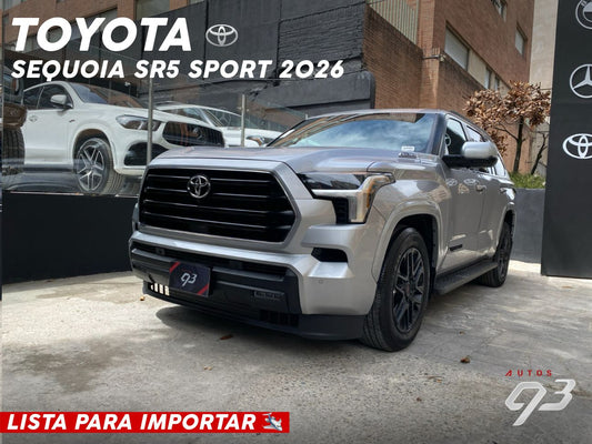 Toyota Sequoia SR5 Sport Modelo 2026 (IMPORTACIÓN)