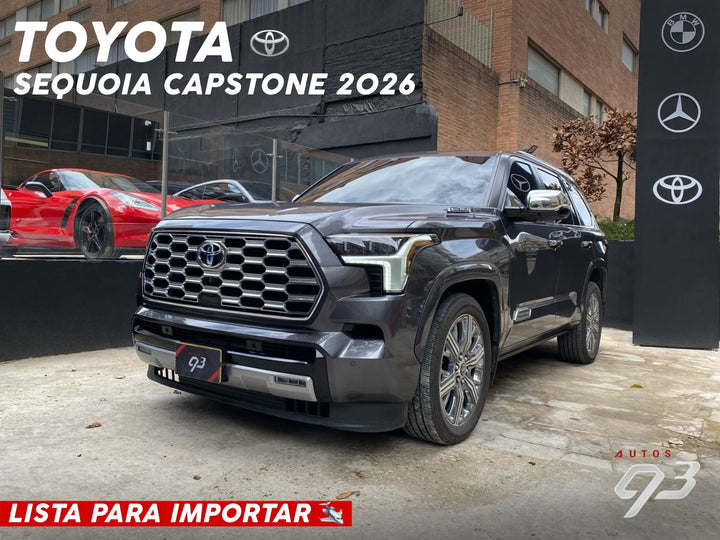 Toyota Sequoia Capstone Hibrida Modelo 2026 (IMPORTACIÓN)